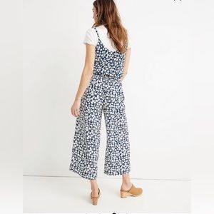 Madewell Huston Pull-On Crop Pants in French Floral
